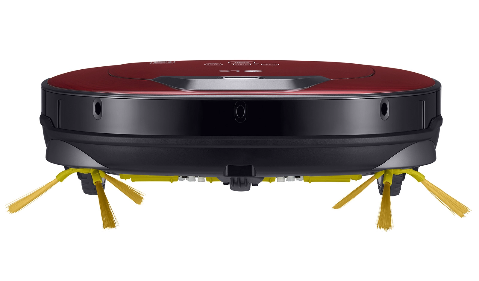 Пылесос-робот LG VRF6570LVM, 23 Вт, 69 дБ, Красный