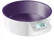 Кухонные весы Sencor SKS 4004 VT, 5 кг, Фиолетовый