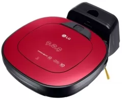 Пылесос-робот LG VRF6670LVT, 23 Вт, 69 дБ, Красный