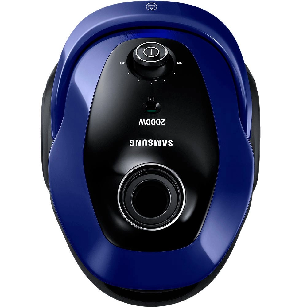 Пылесос с мешком Samsung VC20M251AWB/EV, 2000 Вт, 83 дБ, синий/голубой