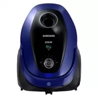 Пылесос с мешком Samsung VC20M255AWBEV, 2000 Вт, 83 дБ, синий/голубой