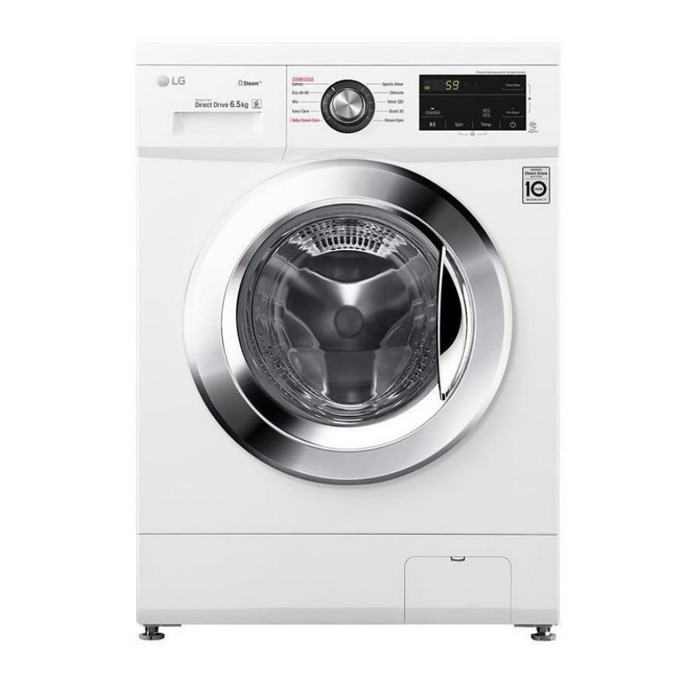 Стиральная машина LG F2J3WY5WE 6.5 кг / 1200 об/мин / E / Белый photo 1 Стиральная машина LG F2J3WY5WE 6.5 кг / 1200 об/мин / E / Белый photo 1