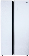 Frigider Side-by-Side Midea SBS689WG, 510 l, 179 cm, A+, Alb