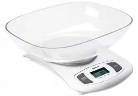 Кухонные весы Sencor SKS 4001WH, 5 кг, Белый