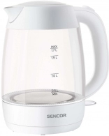 Чайник электрический Sencor SWK7300WH, 1.7 л, 2200 Вт, Белый