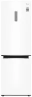 Холодильник с нижней морозильной камерой LG GAB459MQWL, 341 л, 186 см, A+, Белый