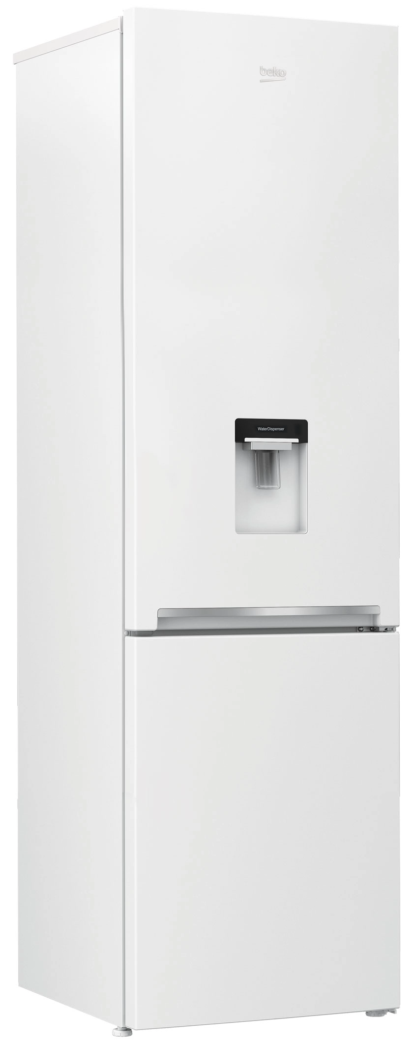 Холодильник с нижней морозильной камерой Beko RCSA406K40DWN, 386 л, 202.5 см, E, Белый