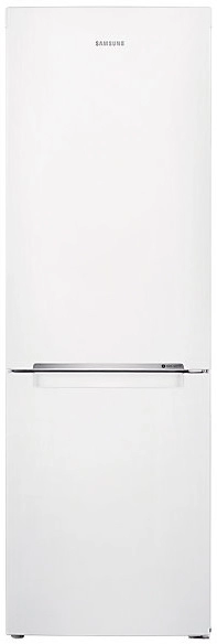 Холодильник с нижней морозильной камерой Samsung RB33J3000WW, 328 л, 185 см, A+, Белый