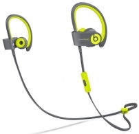 Наушники беспроводные с микрофоном Beats Powerbeats2 Wireless In-Ear Active Coll - Shock Yellow MKPX2