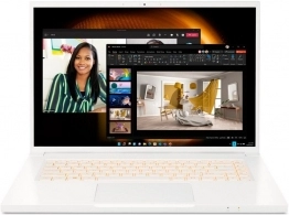 Ноутбук Acer CN31673P79ZW, 16 ГБ, Windows 11 Pro, Белый